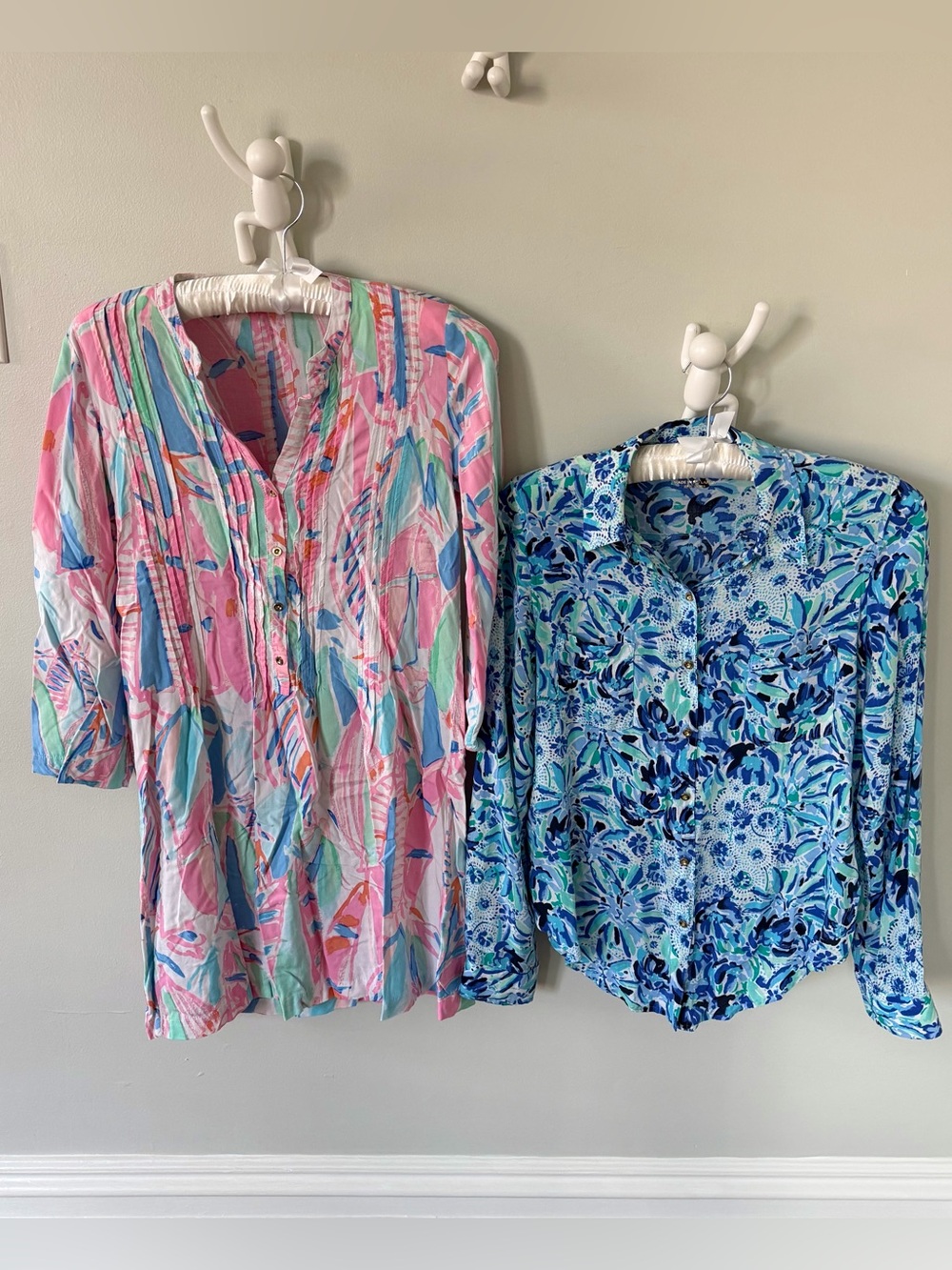 Lilly Pulitzer Gold Button front bundle - small